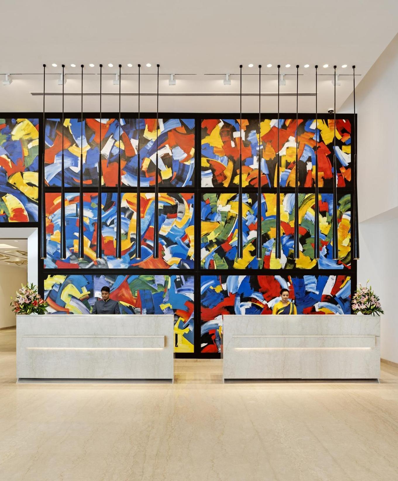 O By Tamara, Trivandrum Thiruvananthapuram Exteriér fotografie The lobby of the InterContinental Hotel, Berlin